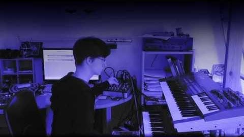 live dark ambient techno jam with Drumbrute, Microbrute, SY77 and 05R/W