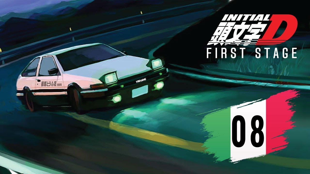 Initial D DOPPIAGGIO ITALIANO - First Stage - 08 ALLO SCADERE DEL TEMPO - YouTube