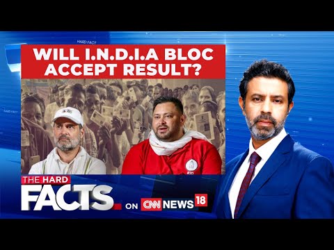 Bihar Elections Results | RJD Issues 'Nepal-Like' Warning | NDA Vs MGB | #thehardfacts | News18 Episode cover