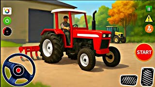 Farming tractor trolley driving simulator - village tractor 3d game tractor | 2026 android gameplay  screenshot 3
