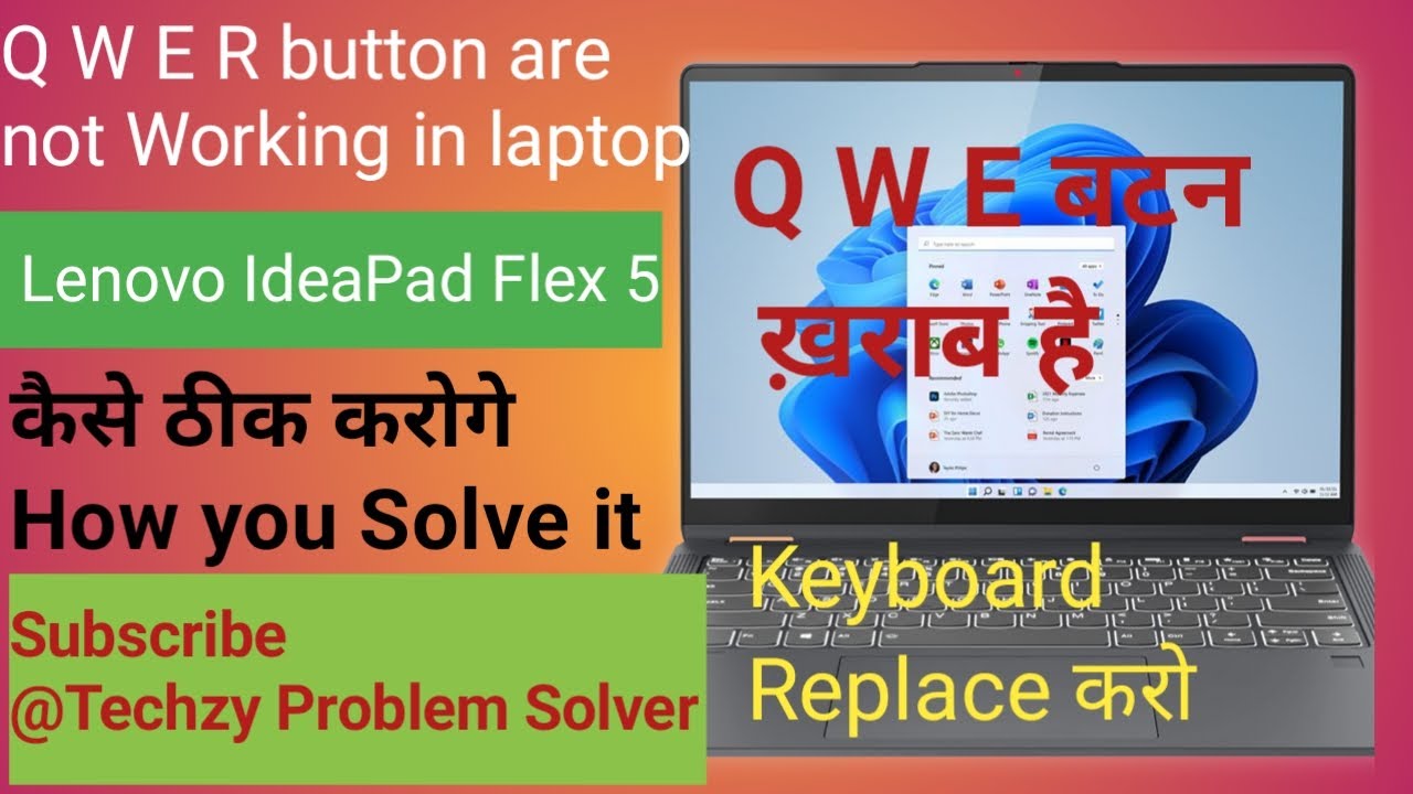 How to Replace Keyboard of Lenovo IdeaPad Flex 5 YouTube