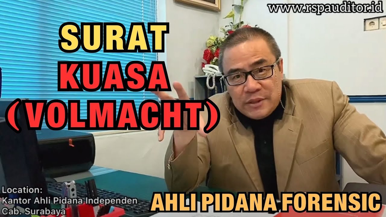 SURAT KUASA (VOLMACHT)