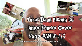 Cara Pasang Daun Pisang Atau Inner Fender Cover Saga Blm Flx