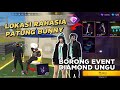 BORONG EVENT DIAMOND UNGU!!! DAN SEMUA LOKASI RAHASIA PATUNG BUNNY DI FF - FREE FIRE INDONESIA