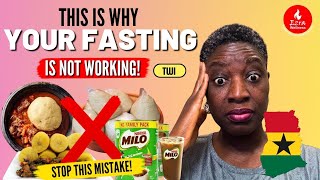 This Is Why Your Fasting Is NOT Working Ghanaians must know the Truth/ FASTING  CHALLENGE TWI.