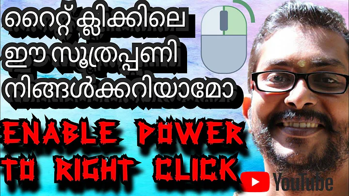 Add power option to right click menu | add shut down and restart menu to right click  malayalam