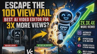 Is this the Best AI Video Editor for Creators? (Zippy Clip Review) screenshot 5