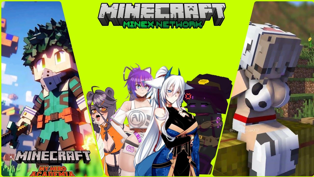 Deku Teleported in Minecraft With Mods x Minecraft Harem | Part-1  #dekutextingstory