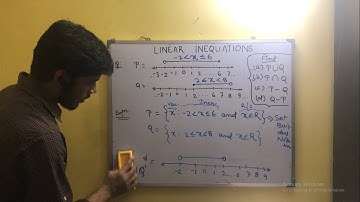 LINEAR INEQUATIONS (PART-06) | ICSE BOARD | CLASS 10TH | SET BUILDERS NOTATION |UNION & INTERSECTION