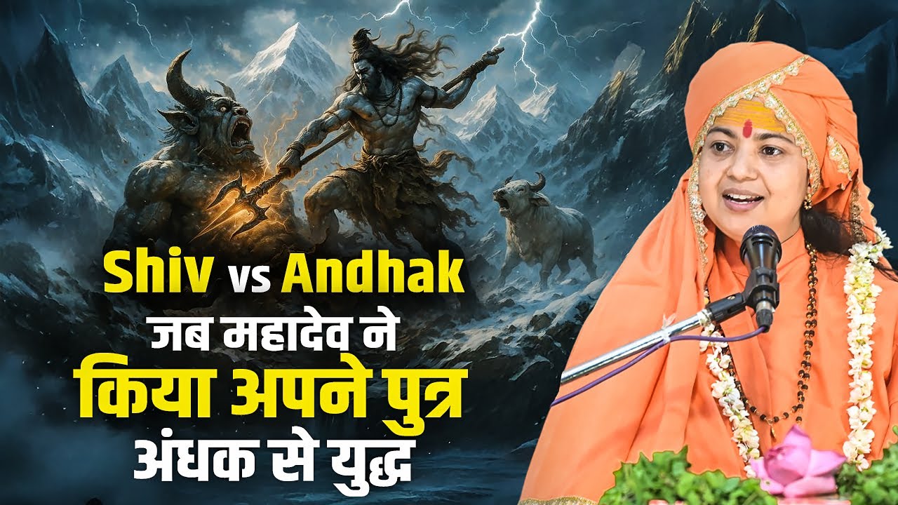 Shiv vs Andhak: जब महादेव ने किया अपने पुत्र अंधक से युद्ध - YouTube
