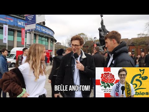 We Sent Max Fosh to Twickenham to Chat to Some England and Australia Rugby Fans