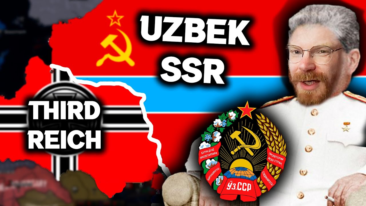 I Roleplayed "UZBEK SSR" in HOI4 Multiplayer (VOD)