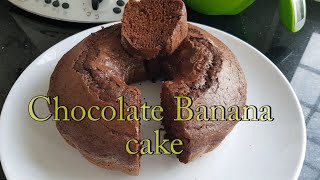 طريقة سهلة لعمل كاتو الموز مع شوكولا Easy Chocolate Banana Cake