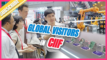 New tech attracts global visitors to 2025 CIIF