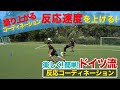 【反応速度&瞬発力UP】ドイツ流反応コーディネーション − FRAKIDS トレーニング −