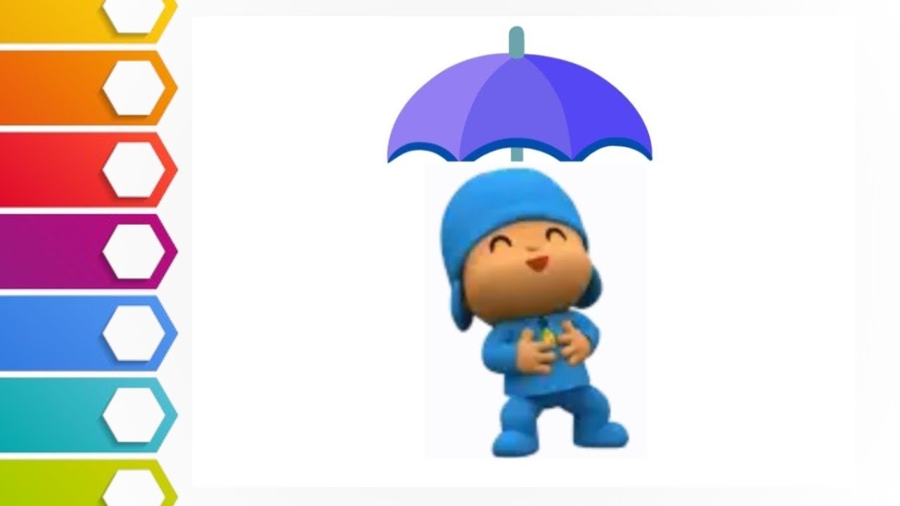 🥰😍Pocoyo drawing💖l easy pocoyo drawing for kids l pocoyo l drawing for kids 🥰l how to draw pocoyo❤💕💖
