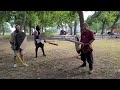 Many vs 1 with sir raven  a for come try larp
