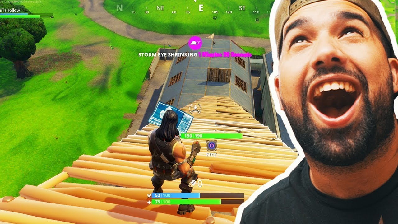 lets play a little game HOW HIGH CAN IT GO..! - Fortnite Battle Royal Funny Moments