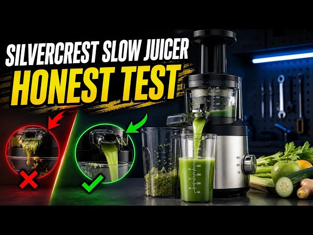 Silvercrest Slow Juicer from Lidl