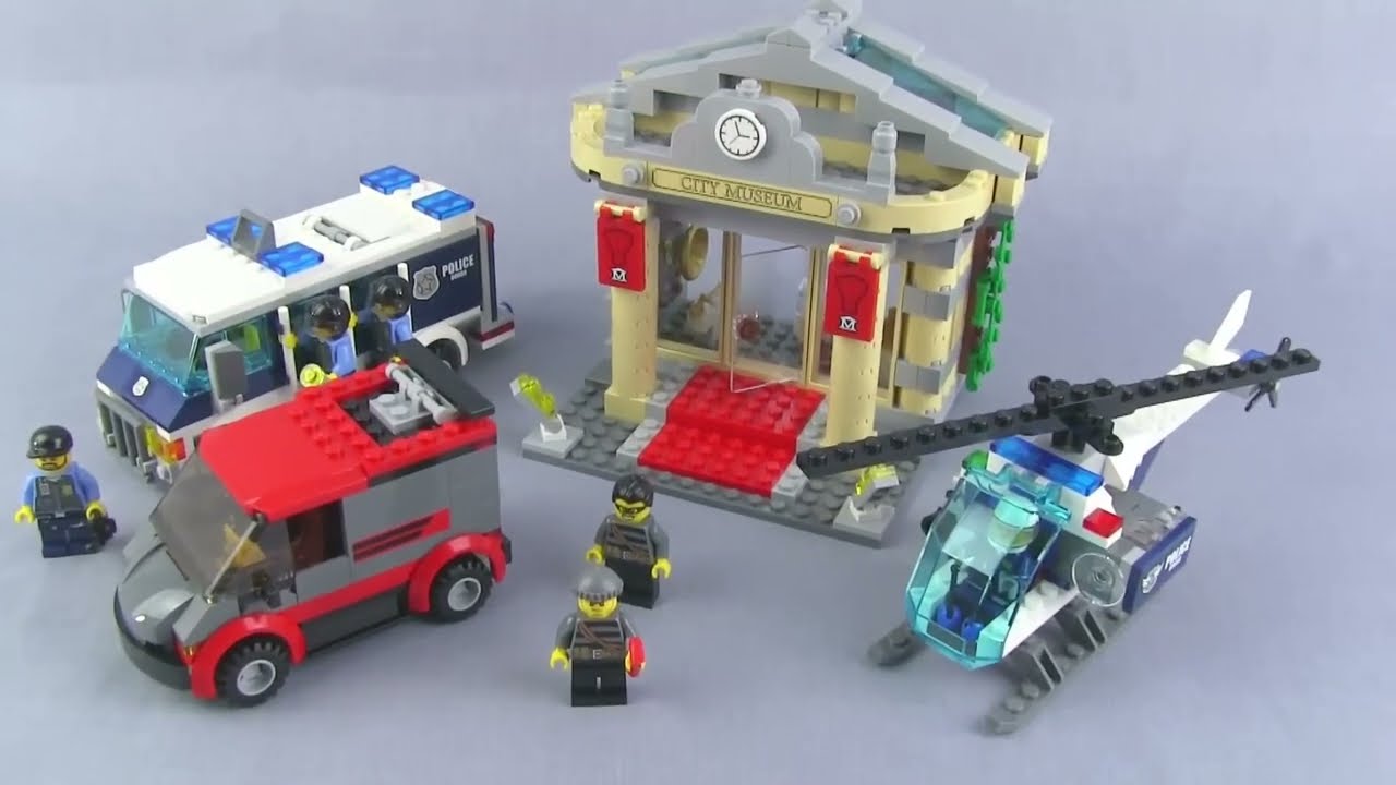 🔄 LEGO City 2013 Museum Break-In review! 60008 re upload