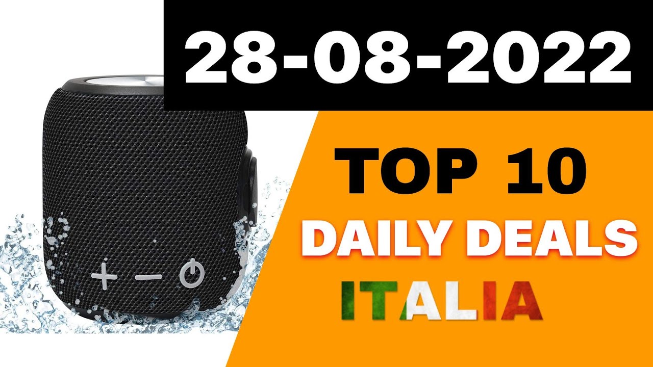 Le migliori 10 offerte "Tecnologia di Amazon", oggi (28-08-2022)