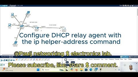 DHCP Relay Agent Configuration Made Easy – Using the ip helper address Command
