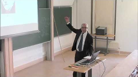 Prof. M.S. Narasimhan | Stability and its ramifications