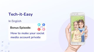 How to make your social account private [English] | Bonus Episode  | Tech-it-Easy with UnlockLife screenshot 5