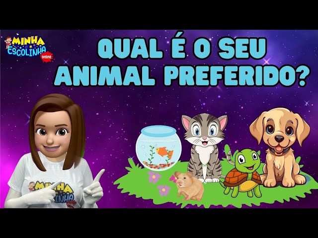 Qual é o Seu Animal Preferido G3 - Educação Infantil - Videos Educativos - Atividades para Crianças