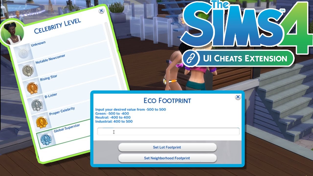 UI Cheats Extension Mod  Sims 4 Mod Showcase 