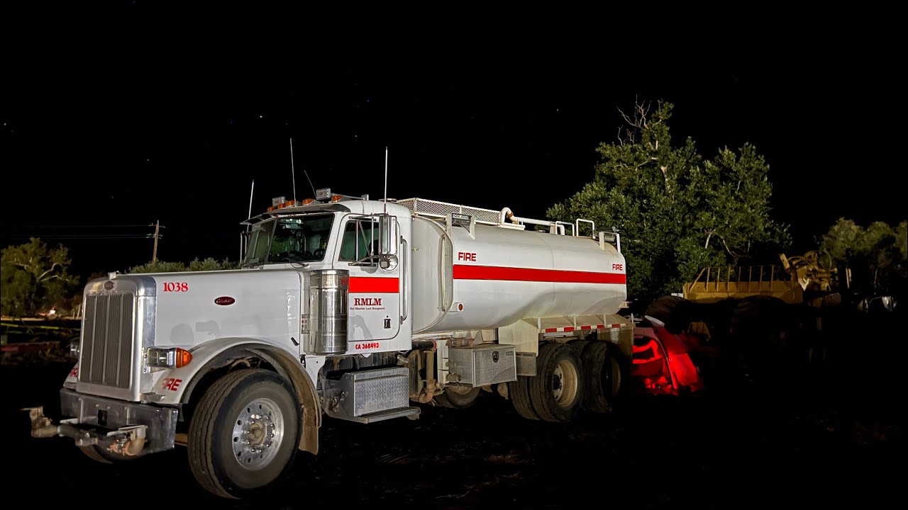 Another day running the Water Tender.