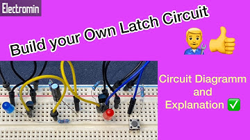 How to build a easy monostable Latch circuit using Bc547 transistor  - Full explanation