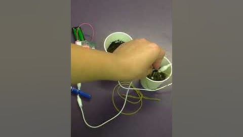 土壤濕度感應器示範