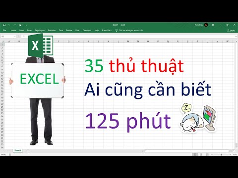 35 thủ thuật excel hay nhất năm 2021