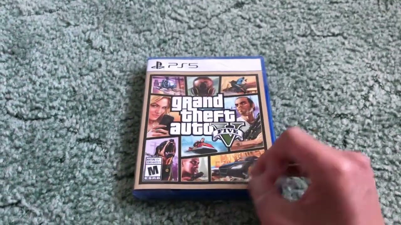 GTA V (PS5/XSX) Unboxing 