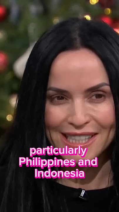 THE CORRS.(Andrea interview)She amazed and in love to the PHILIPPINES