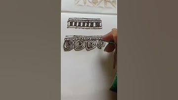 Day 12/50 LEARN MEHNDI BASICS #khushiistyle #mehndi #learnmehndi #dailyshorts #youtubeshorts