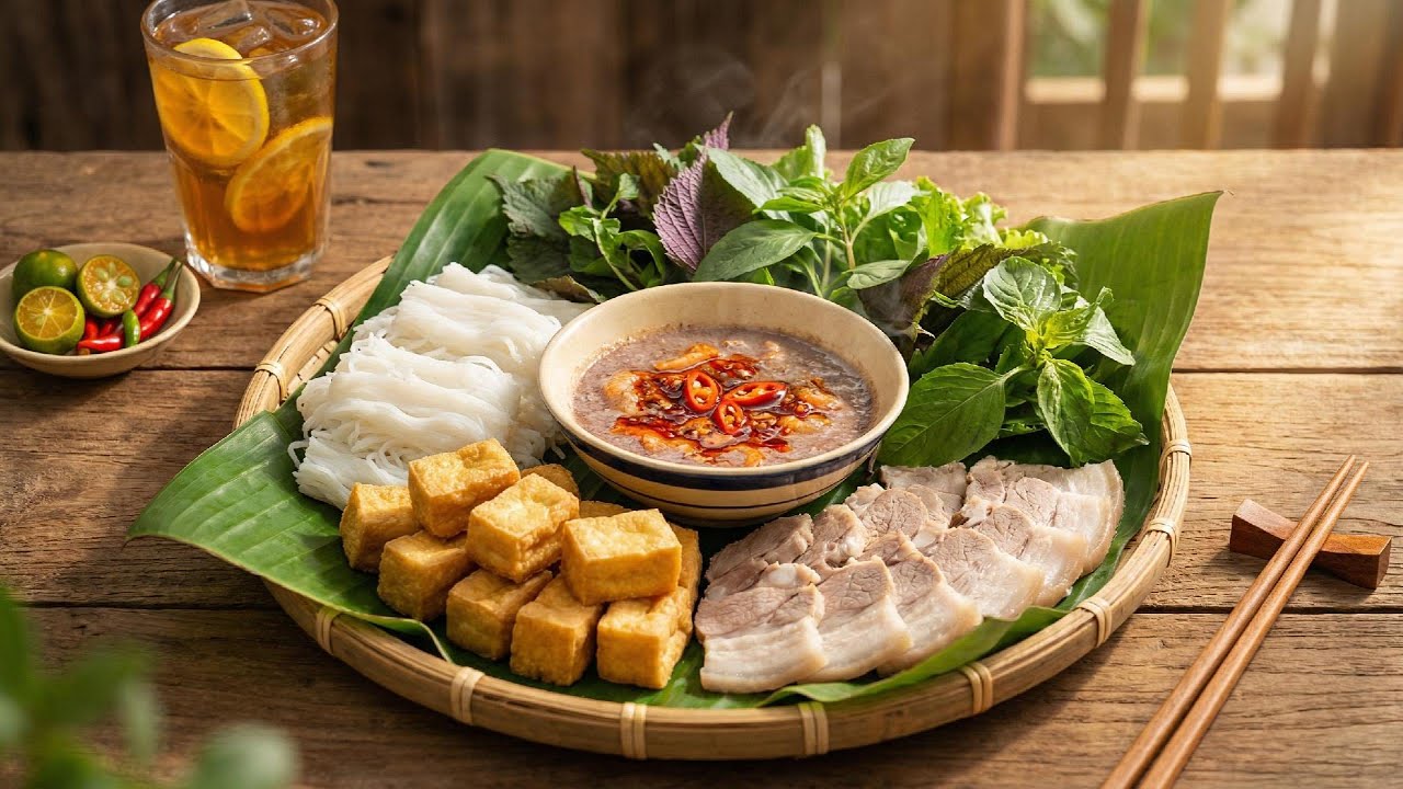 Bí Quyết Làm Bún Đậu Mắm Tôm CHUẨN Vị Hà Nội - The Secret to Making Hanoi-Style Shrimp Paste