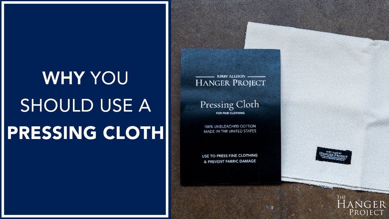 Why You Should Use a Pressing Cloth | Kirby Allison