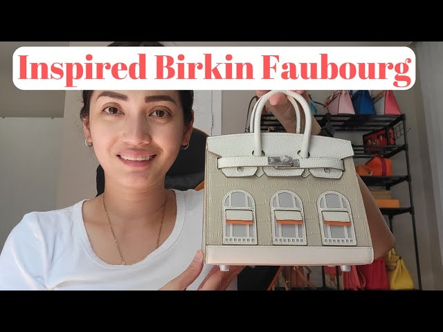 Hermes Limited Edition Birkin 20 Sellier Bag Neige (Snow) White Faubou –  Mightychic