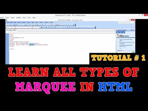 marquee html code