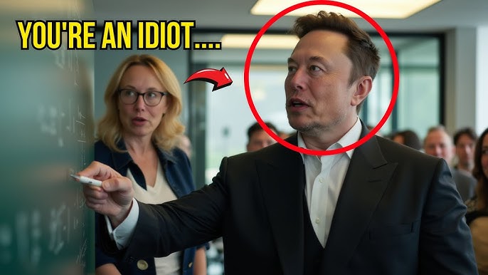 The teacher tries to humiliate Elon Musk, not knowing that he is a mathematical genius.