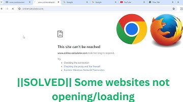 ✅2024 FIX- How to Fix Some Websites Not Loading/Opening in Any Browser Issue | Windows 10/11