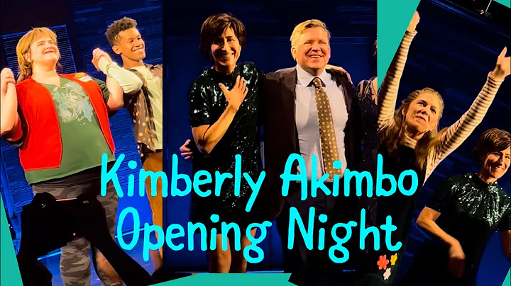 Kimberly Akimbo Opening Night on Broadway