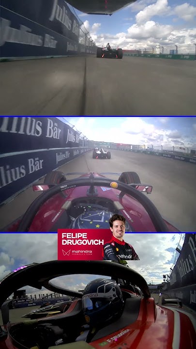 Felipe Drugovich has some skills 💪 | #FormulaE #Shorts