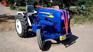 New Force Orchard OX25 DLX Tractor For Agriculture / Farming India 2014 [HD VIDEO]