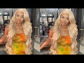 How To Tone 613 Hair | 34 Inch Wig 😱 | West Kiss Hair 😍 |