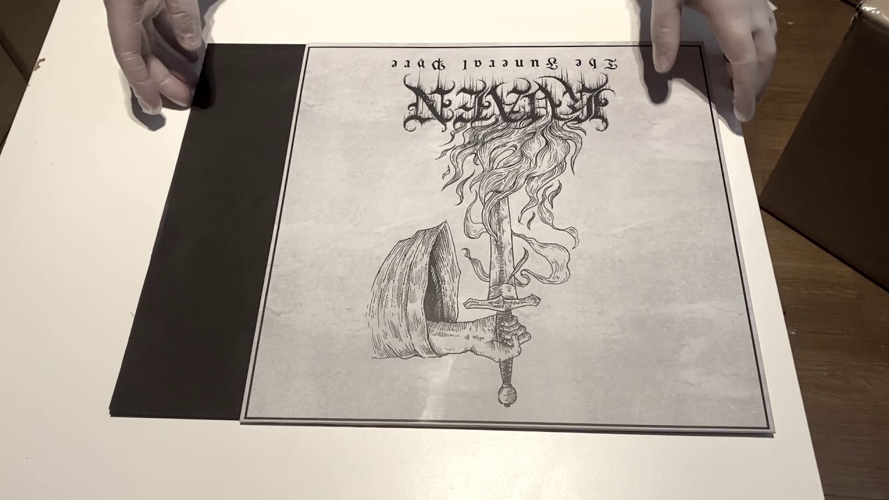 KVAEN - The Funeral Pyre Vinyl Unboxing - YouTube