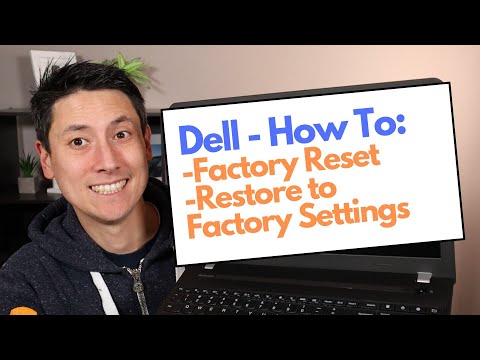 Video: Hvordan nulstiller jeg min Dell Latitude e6440 til fabriksindstillinger?