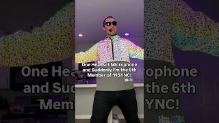 The Power of a Headset Microphone! #viral #dance #nsync